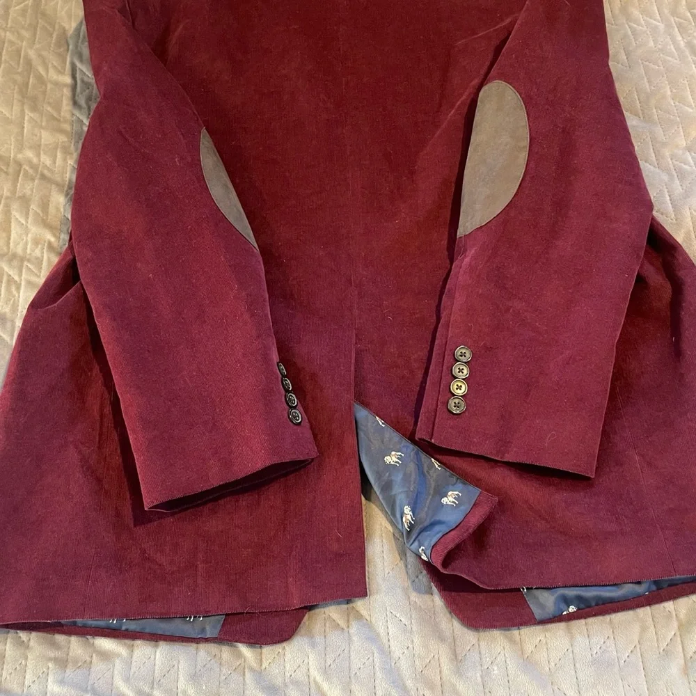 Polo Ralph Lauren Black Label corduroy blazer mens size‎ 46R EUC